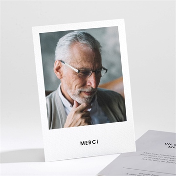 Carte recto-verso - portrait