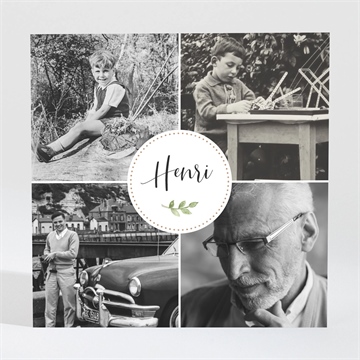 Faire-part décès mémoires