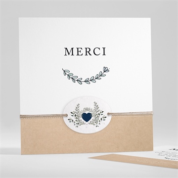 Remerciement décès souvenirs ensemencé