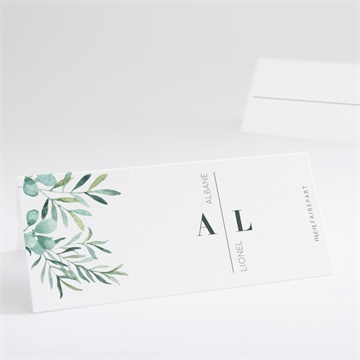 Marque-place mariage let love grow !