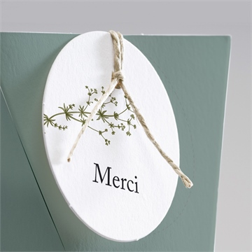 Boîte surprise mariage gravure champêtre - Détail de la boîte