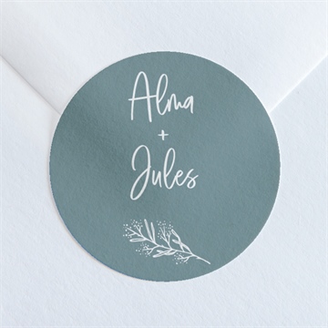 Sticker mariage so let love grow