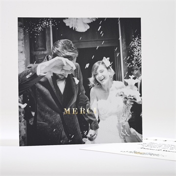 Remerciement mariage guinguette