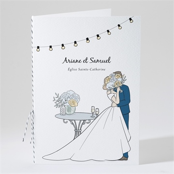 Livret de messe mariage guinguette