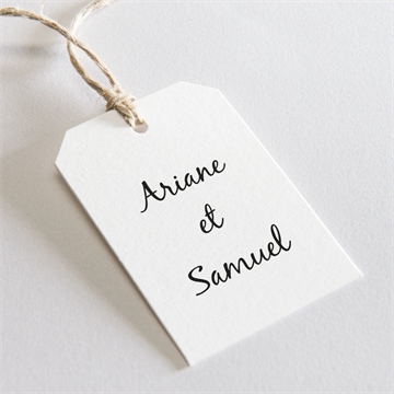 Etiquette mariage guinguette