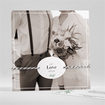Remerciement mariage réf. N351175