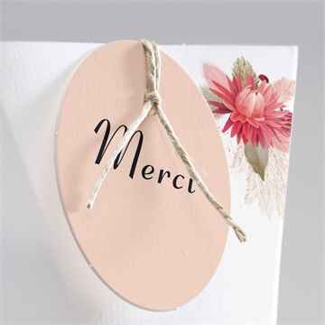 Boîte surprise mariage en délicatesse - Détail de la boîte