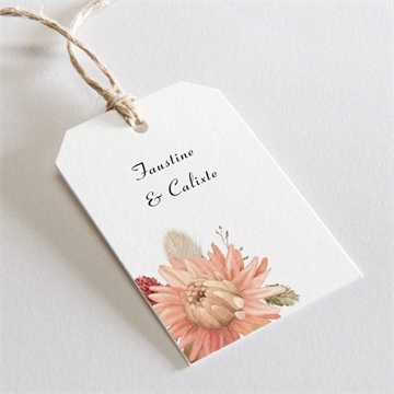 Etiquette mariage en délicatesse