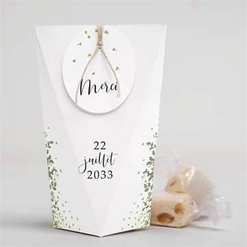 Boîte surprise mariage fusion champêtre