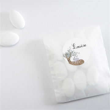 Sticker naissance ma petite clairière - Mise en situation