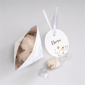 Boîte surprise mariage complicité - Intérieur de la boîte