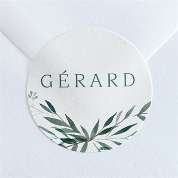 Stickers décès mémento