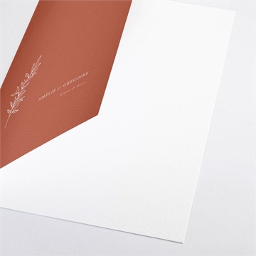 Livret de messe mariage jolie esquisse - Détail du livret