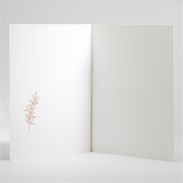 Livret de messe mariage jolie esquisse - Intérieur du livret