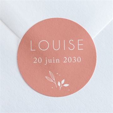 Sticker naissance instants de vie