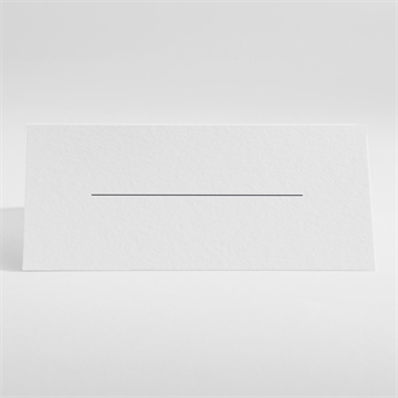 Marque-place mariage bouquet provençal - Dos du marque-place