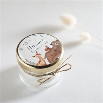 Sticker naissance la joyeuse bande - Mise en situation