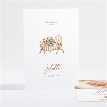 Faire-part naissance mon petit couffin