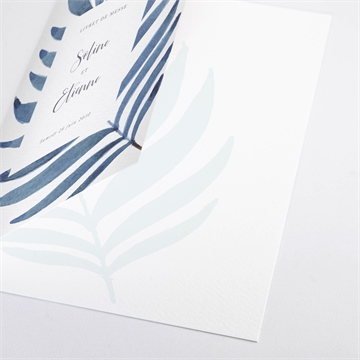 Livret de messe mariage evasion - Détail du livret