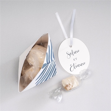 Boîte surprise mariage evasion - Intérieur de la boîte