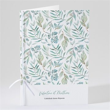 Livret de messe mariage délicat