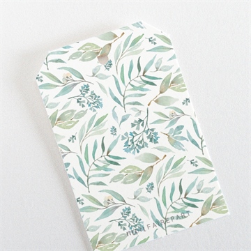 Etiquette mariage délicat - Dos de l'étiquette