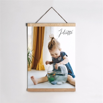 Affiche naissance follement