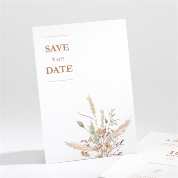 Save the Date mariage douceur estivale