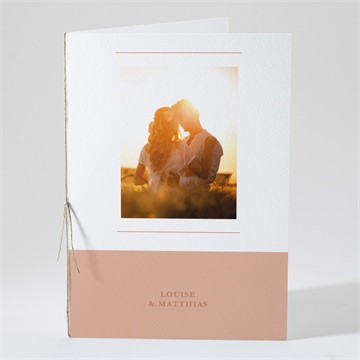 Livret de messe mariage douceur estivale