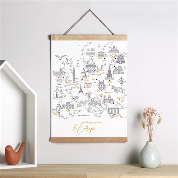 Affiche naissance à la découverte - Mise en situation