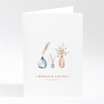 Menu mariage beauté délicate