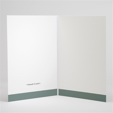 Livret de messe mariage champêtre virevoltant - Intérieur du livret