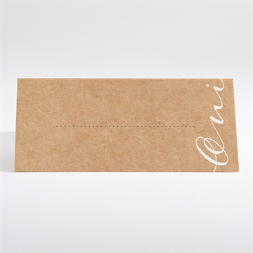 Marque-place mariage photomaton - Dos du marque-place