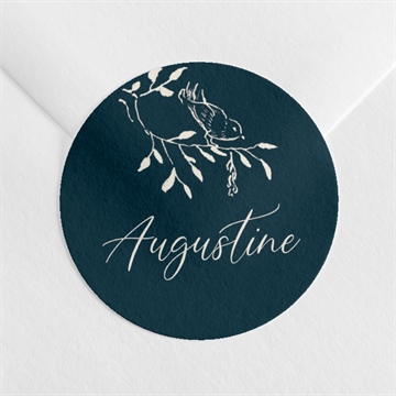 Sticker naissance scène de vie