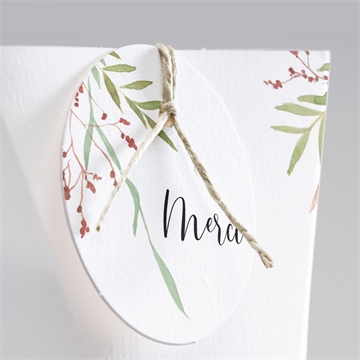 Boîte surprise mariage bouquet ardent - Détail de la boîte