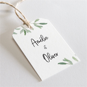 Etiquette mariage sous les oliviers