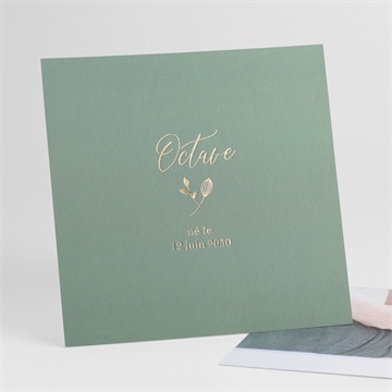 Faire-part naissance lumineux