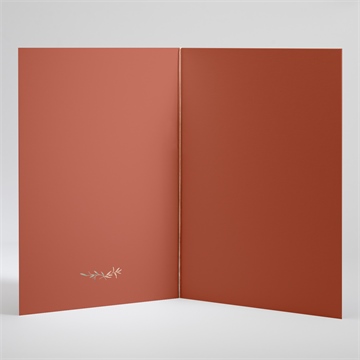 Livret de messe mariage terre de feu - Intérieur du livret