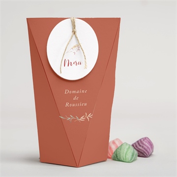 Boîte surprise mariage terre de feu