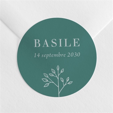 Sticker naissance tendre pousse