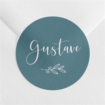 Sticker naissance jolie touche