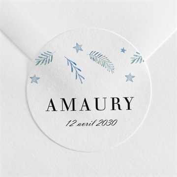 Sticker naissance tourbillon