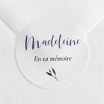 Stickers décès en profonde sérénité