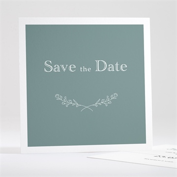 Save the Date mariage let love grow
