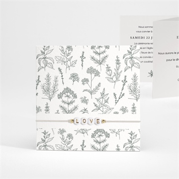 Faire-part mariage love & co