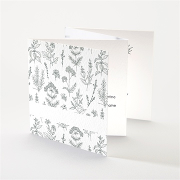 Faire-part mariage love & co - Détail du faire-part