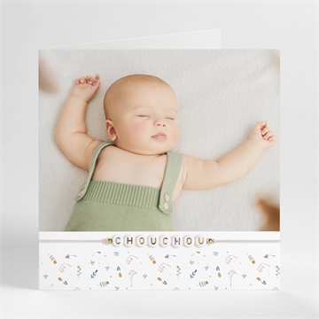 Carte pliée bracelet