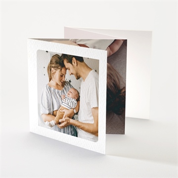 Faire-part naissance sweet family - Détail du faire-part