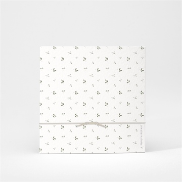 Faire-part naissance doux message - Dos du faire-part