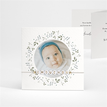 Faire-part naissance beau chouchou